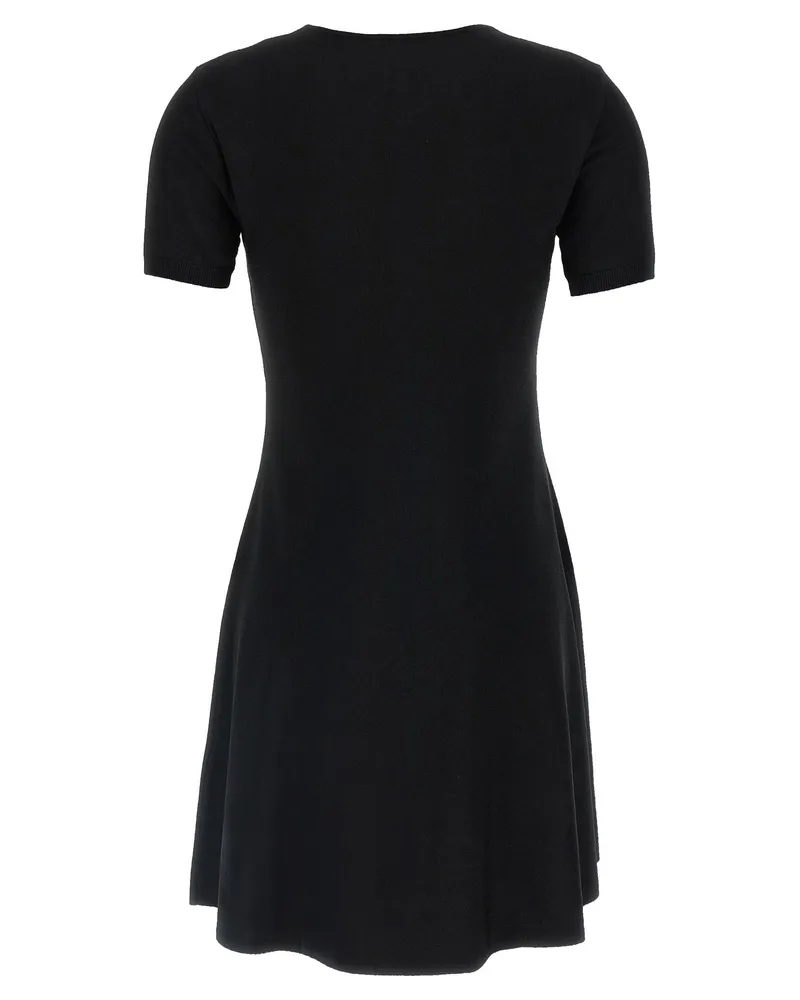 Valentino Garavani Bow-Detail Dress — Black Black