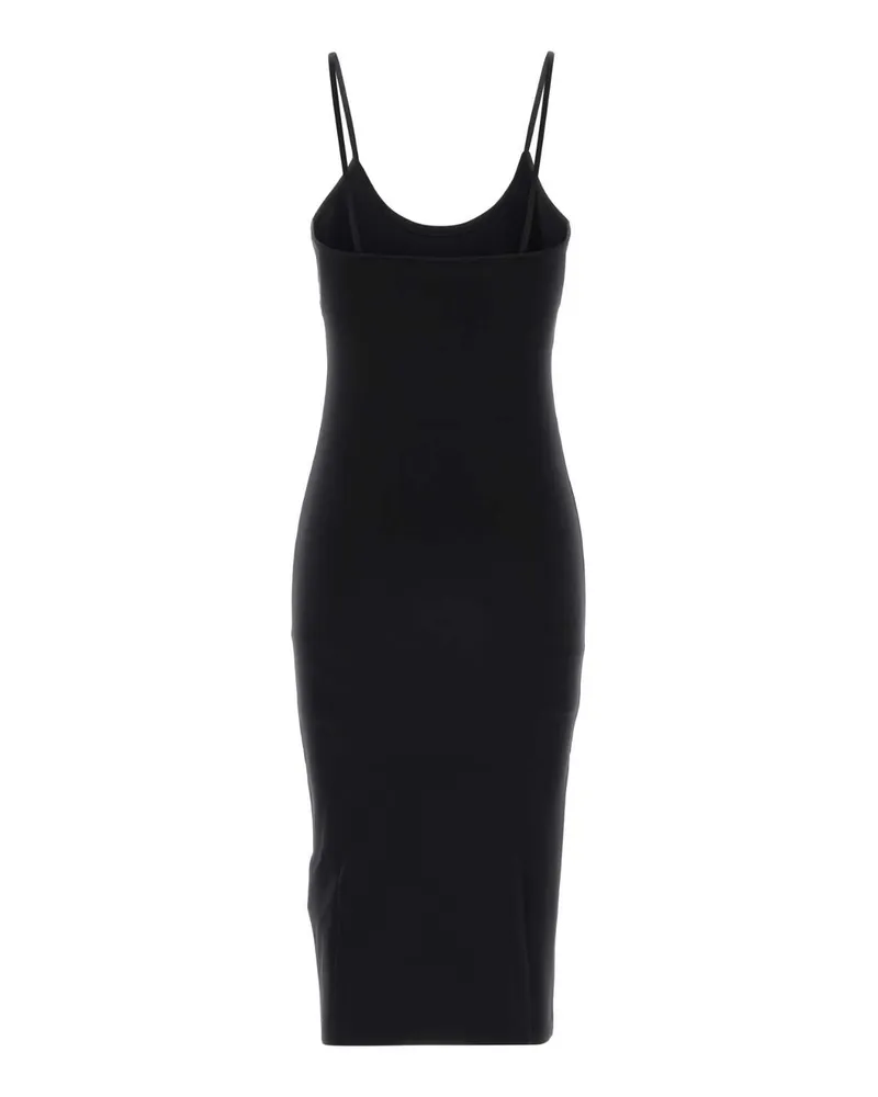 OFF-WHITE Women's Stamp Dress Black Nylon Elastane Black