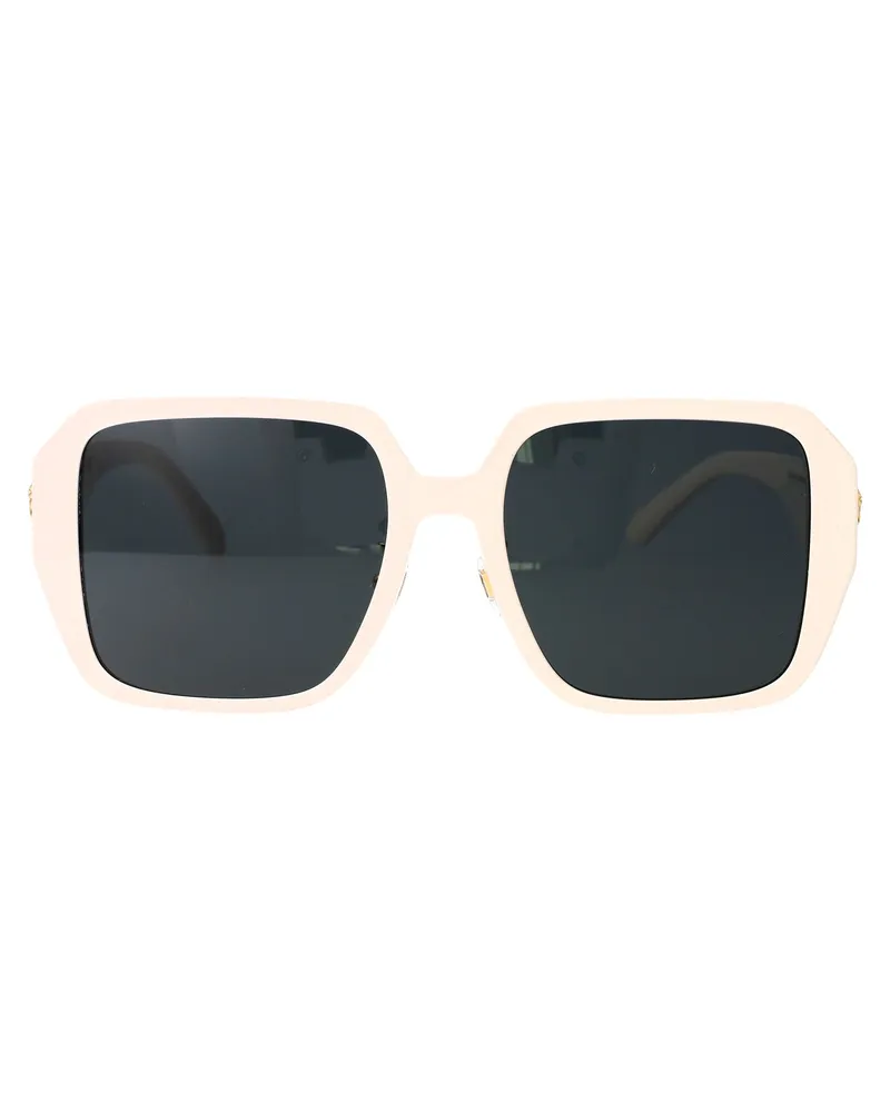 Versace 0VE4472D Ivory Acetate Square-Frame Sunglasses — White White