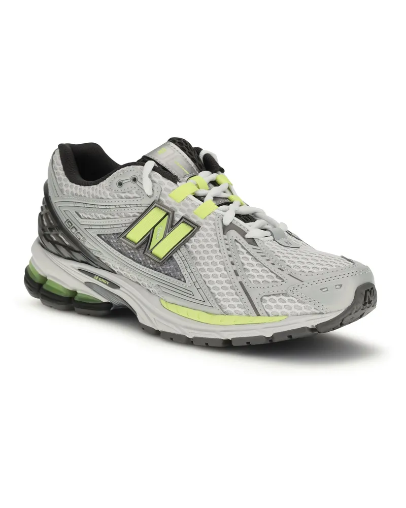 New Balance Unisex 1906r Sneakers Silver Metallic Alkaline Green Silver
