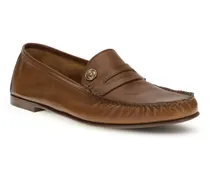 Men's Leather Loafers Rovere-Gold Calf Bos Taurus
