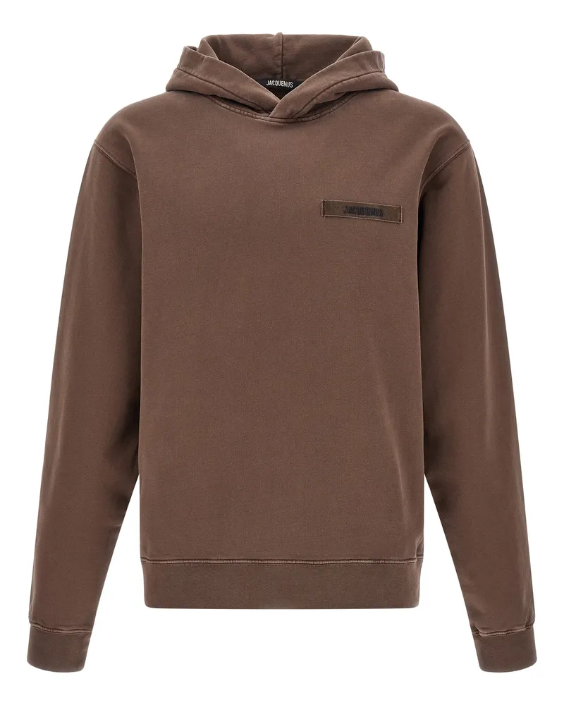 Jacquemus Hoodie — Brown Brown