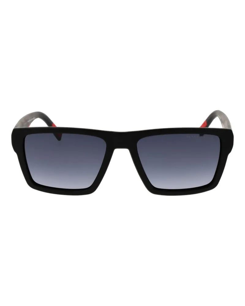 Tommy Hilfiger TO-1067522 Gradient Lens Polyamide Sunglasses — Black Black