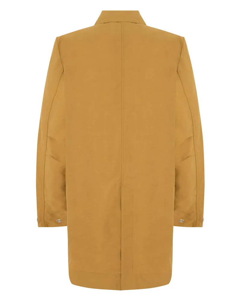 K-Way Men's Technical Coat Poirol Mustard Cotton Mustard