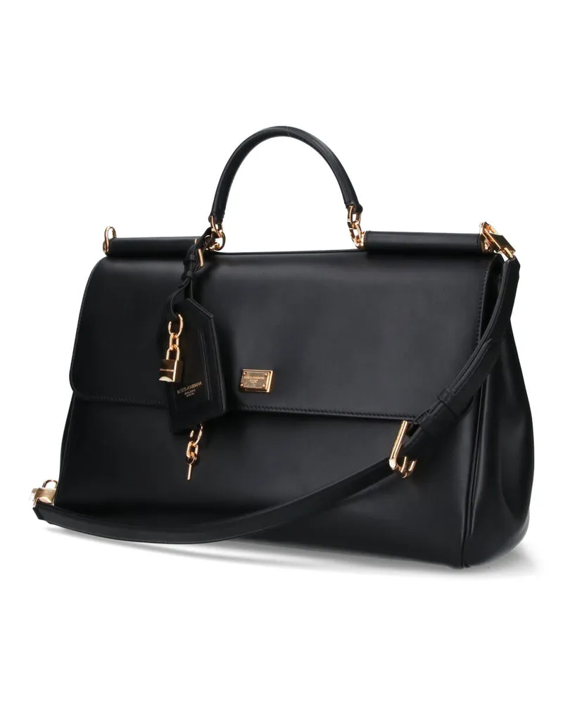 Dolce & Gabbana Women's Bags Black Calf Leather Black
