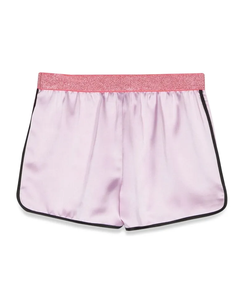 Sonia Rykiel Heart Logo Shorts — Purple Purple
