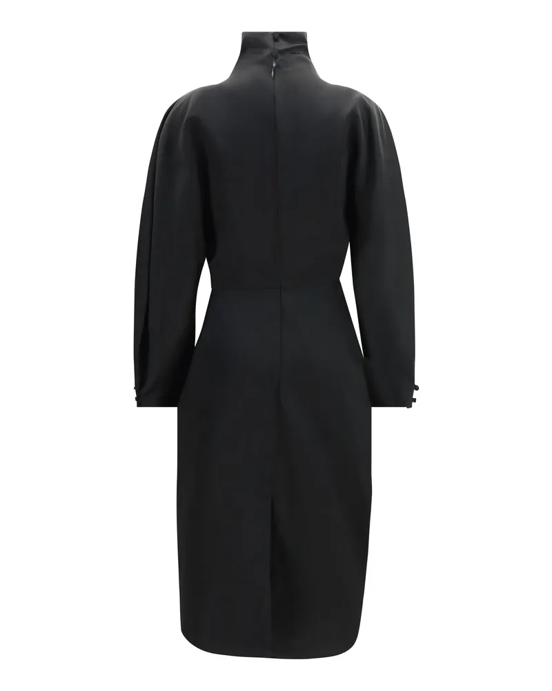 KHAITE Harlin Dress — Black Black