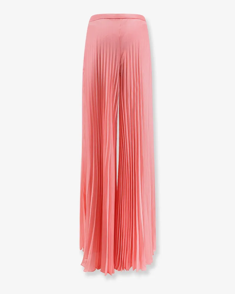 Max Mara Women's Pleated Trousers Mxegrembo Pink Polyester Pink