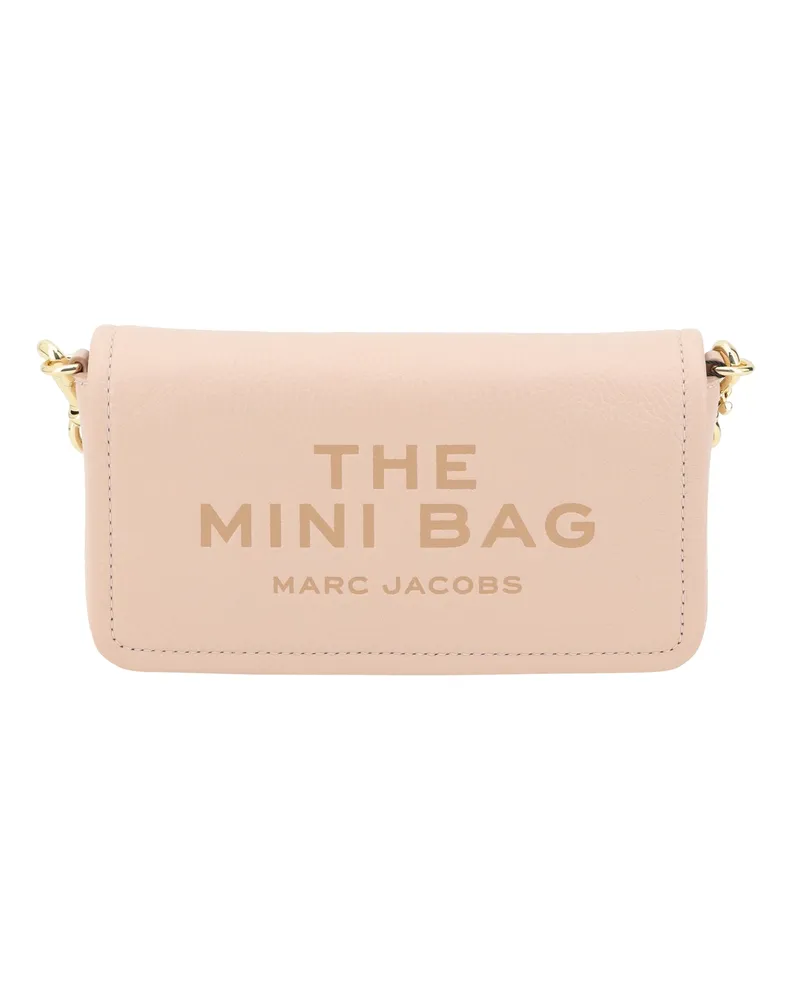 Marc Jacobs Women's Shoulder Bag Mini Rose Leather Calf Rose