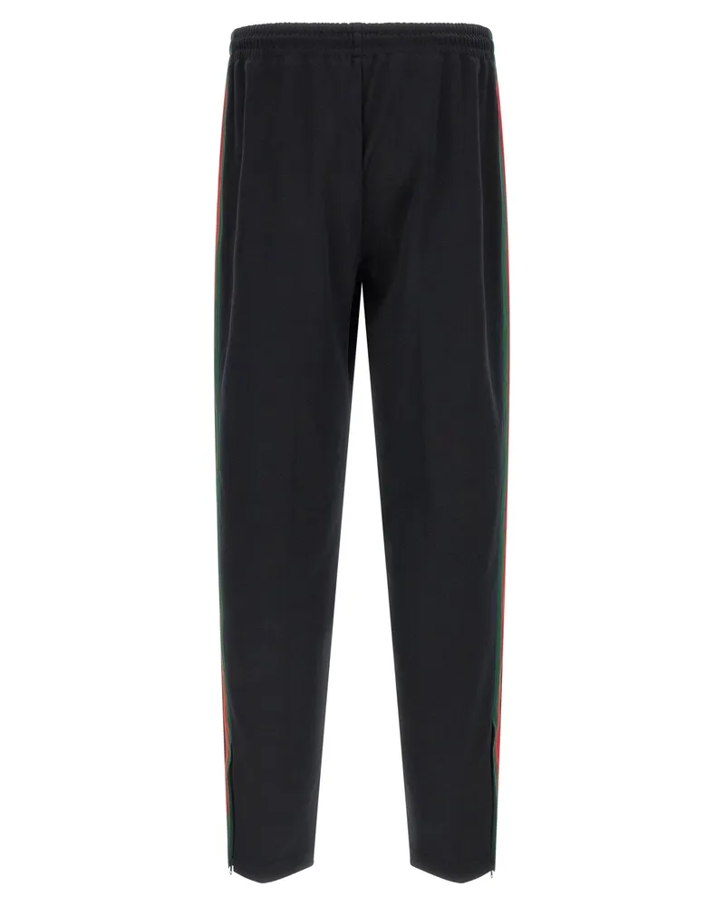 Gucci Nastro Web Joggers — Black Black