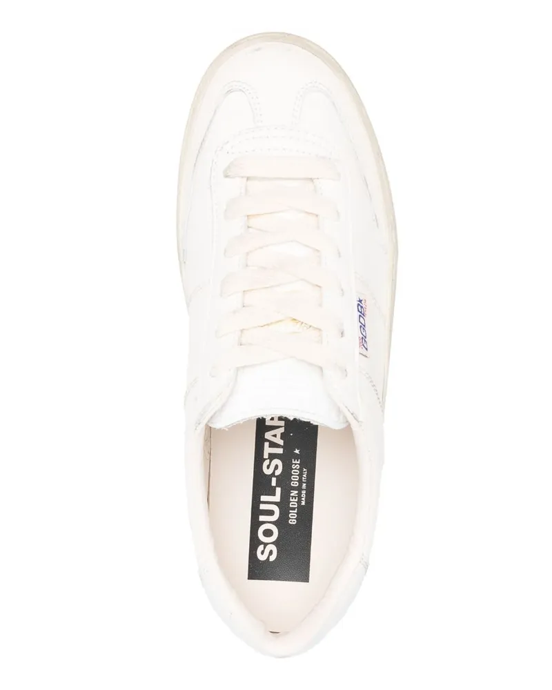 Golden Goose Soul-Star Sneakers — White White