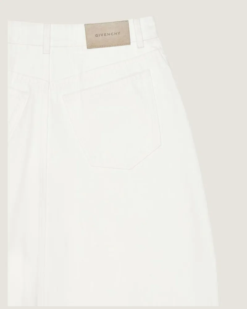 Givenchy Unisex Cut Jeans — white White