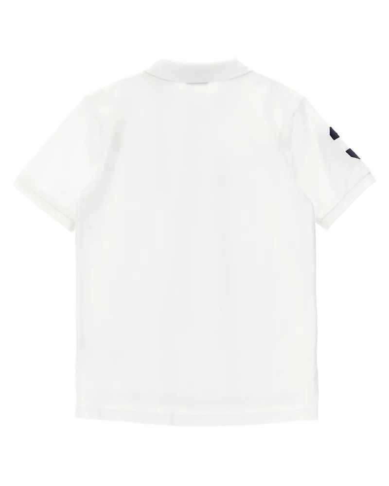 Ralph Lauren Big Pony Embroidered Polo Shirt — White White