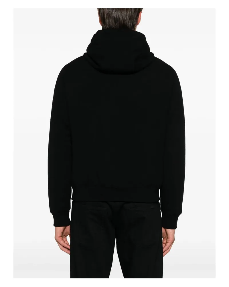 MOORER Brigno Bomber Jacket — Black Black