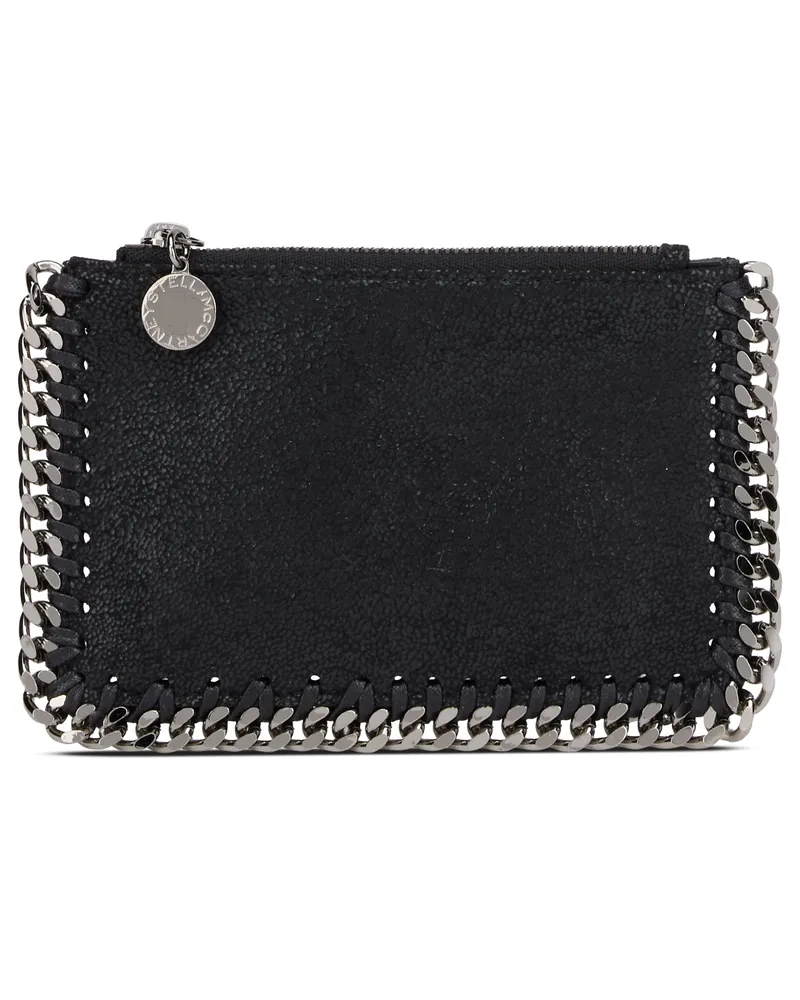 Stella McCartney Women's Cardholder Falabella Black Polyester Wallets & Purses Black