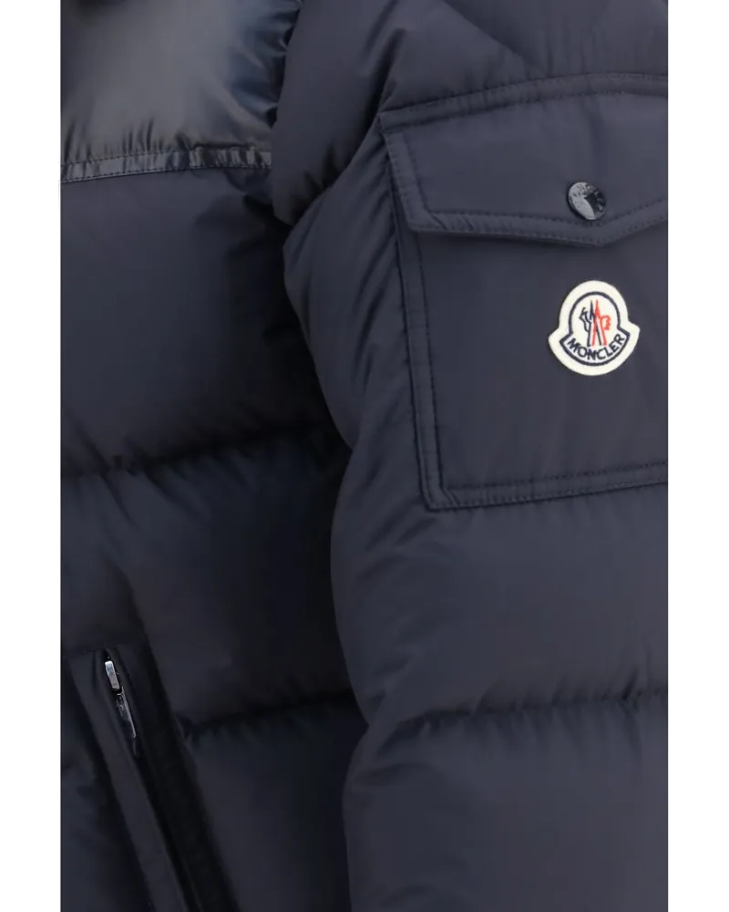 Moncler Ravelis Down Jacket — Blue Blue