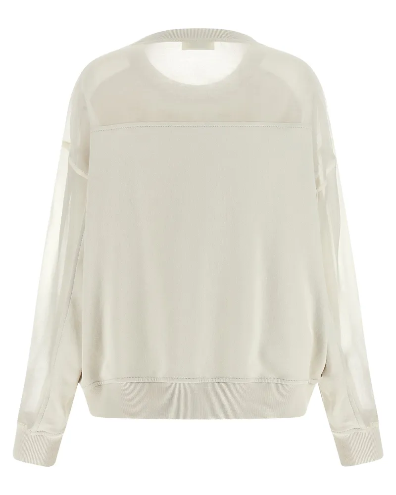 Brunello Cucinelli Cotton Sweatshirt — White White