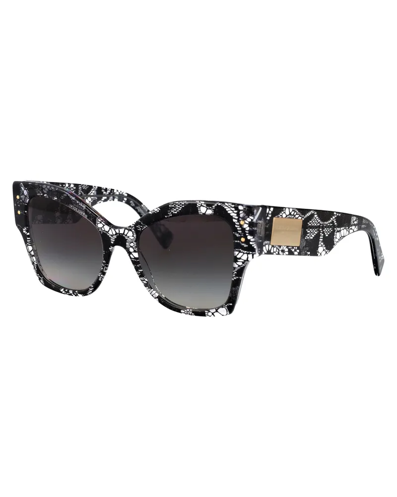 Dolce & Gabbana Women's Sunglasses 0dg4478 Black Lace Acetate Black