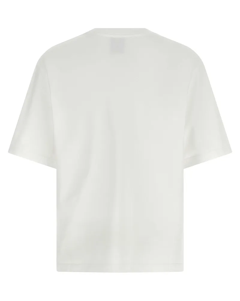 Casablanca Paris Dragonfly Floral Print T-Shirt — White White