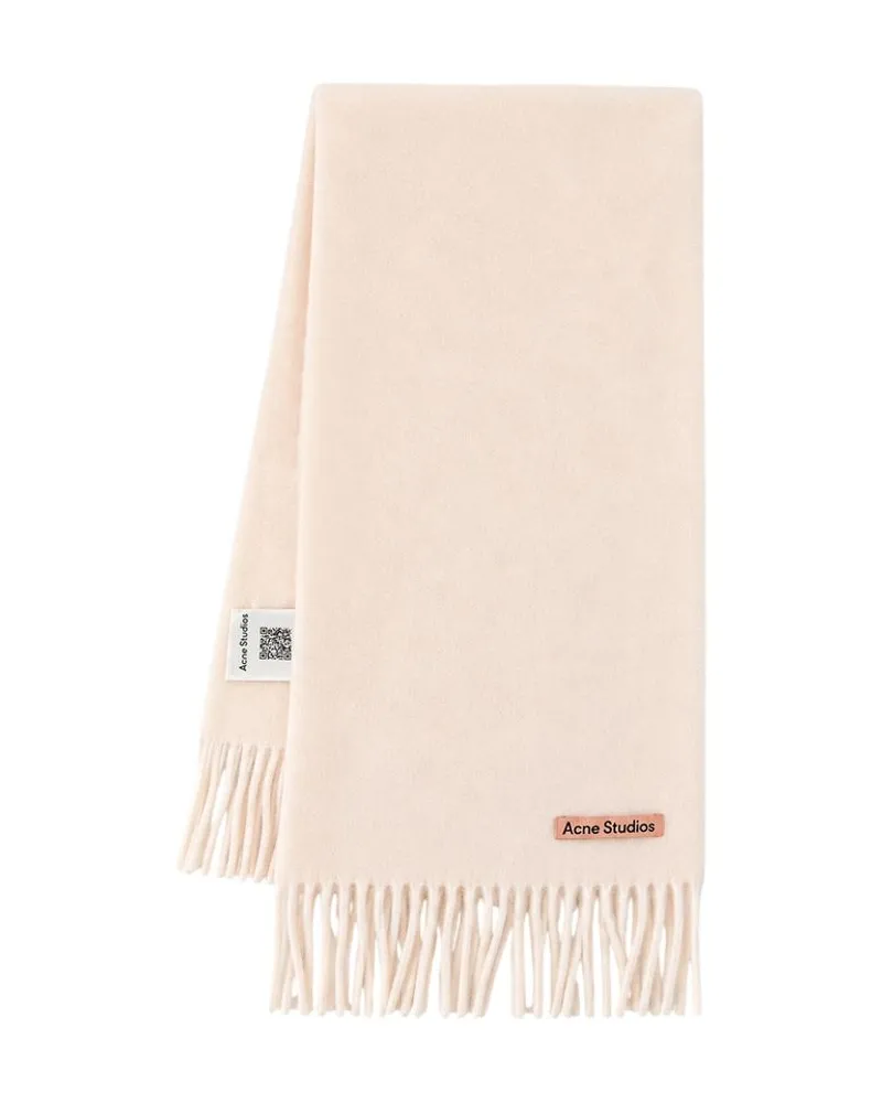 Acne Studios Wool Scarf — Beige Beige