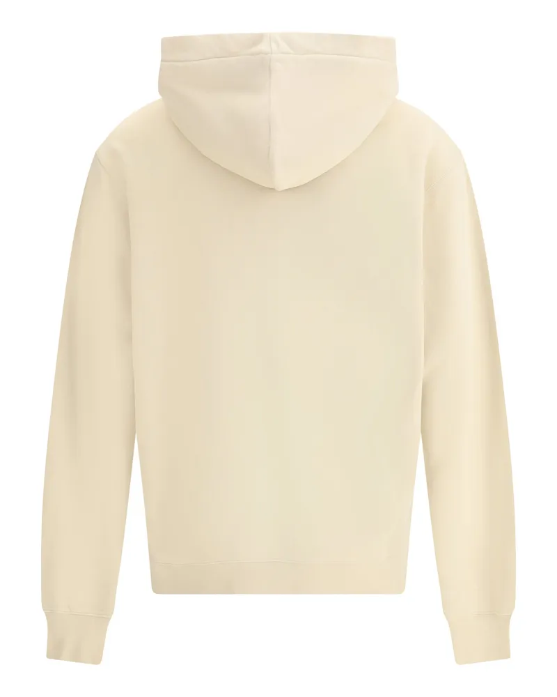 Jacquemus Men's Hooded Sweatshirt Beige Cotton Sweatshirts Sweater Beige