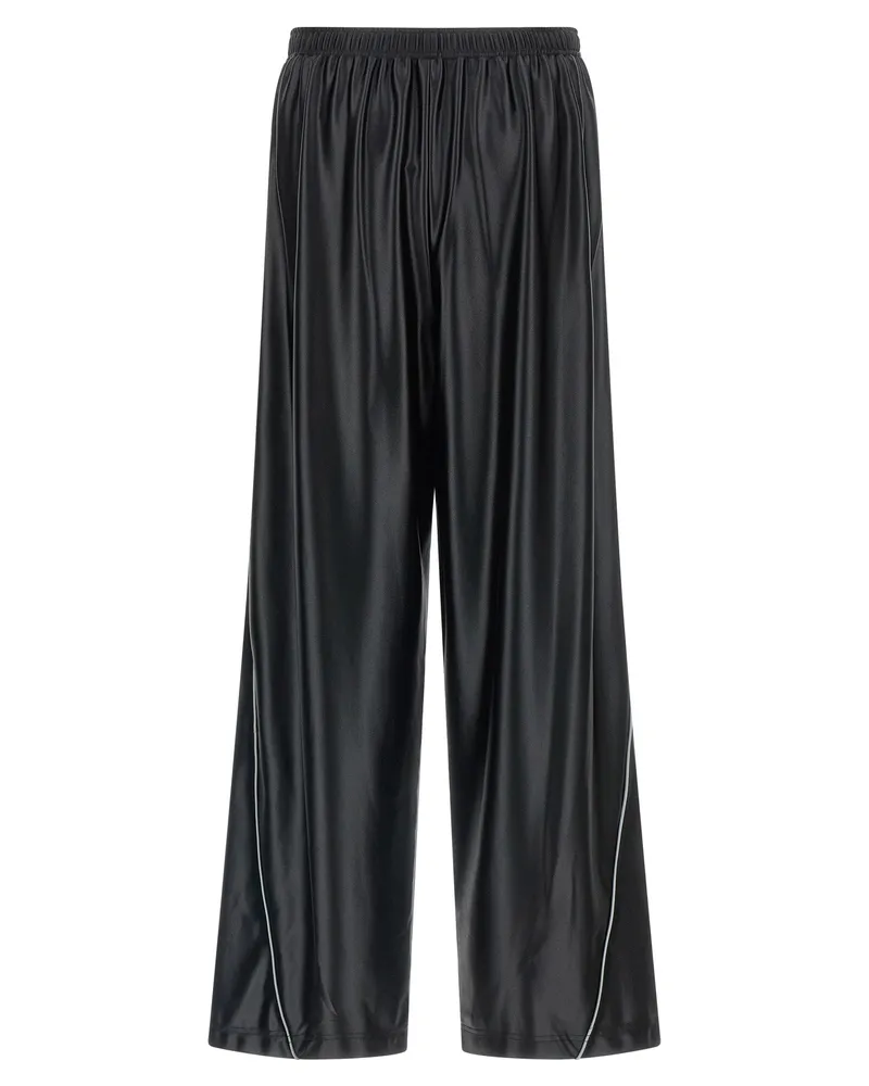 Alexander Wang Women's Black Polyester Joggers (workout Pants Black