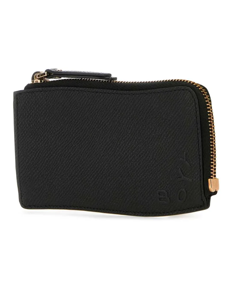 BOYY Women's Card Case Black Leather Cases Black