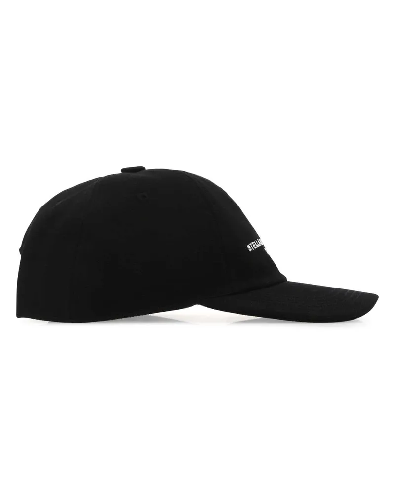 Stella McCartney Women's Black Cotton Blend Baseball Cap 1019 Exterior: Acrylic Cappelli E Fasce Per Capelli Hat Black