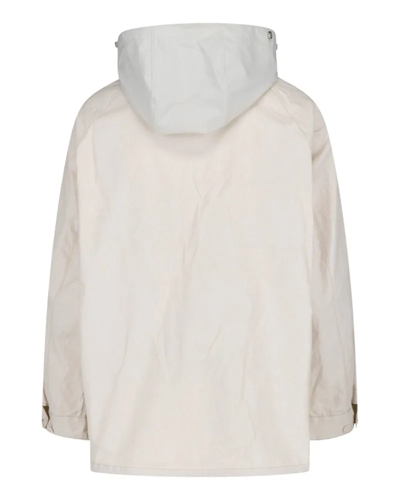 Christophe Lemaire Men's Jackets Cream Linen Cream