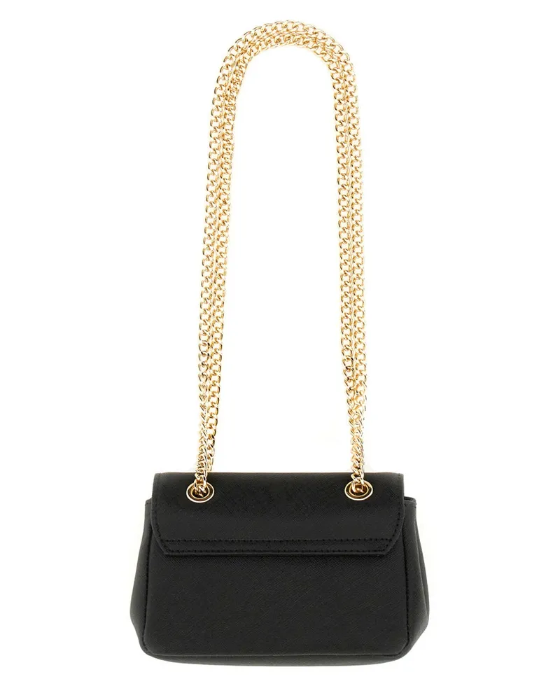 Vivienne Westwood Chain Strap Shoulder Bag — Black Black