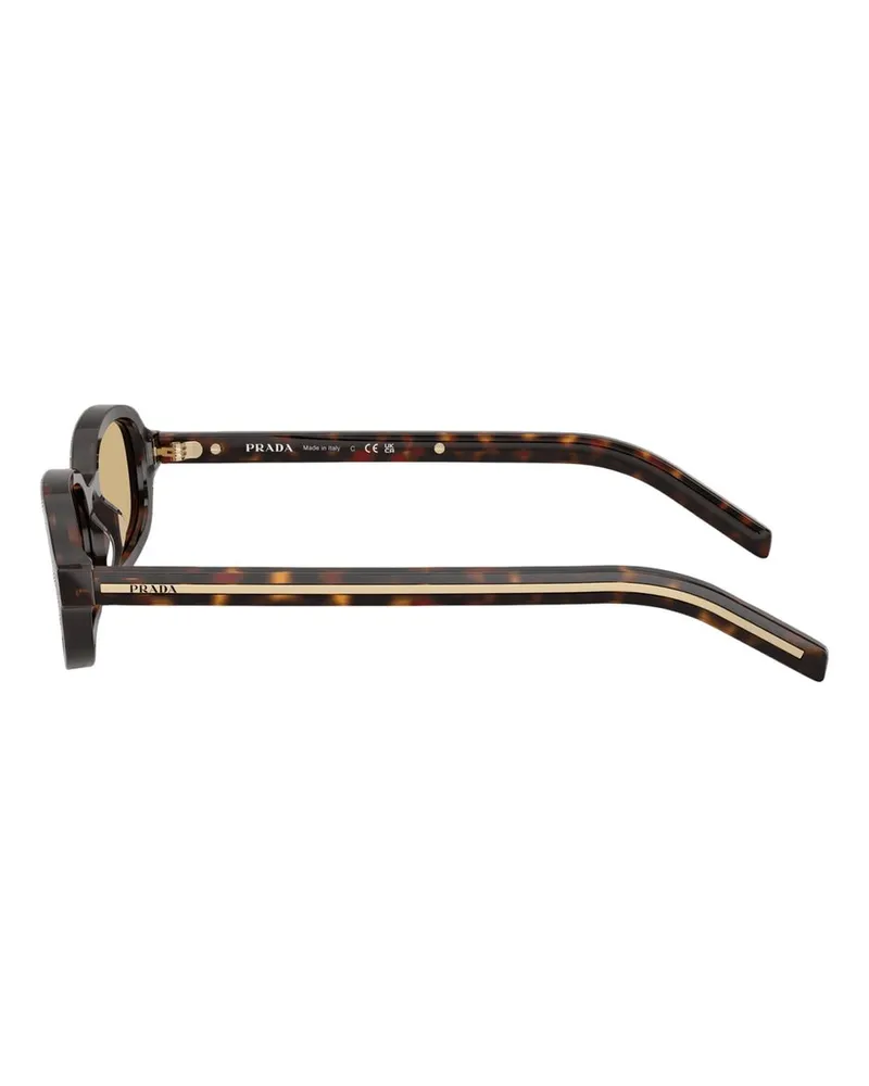 Prada 0PRD06S-17N70R50 Tortoiseshell Acetate Sunglasses — Brown Brown
