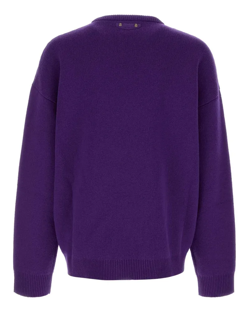 Balenciaga Wool Blend Sweater — Purple Purple