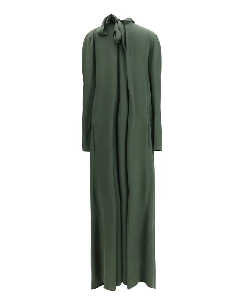 Petar Petrov Women's Interlude Dress Jaguar Green Silk Green