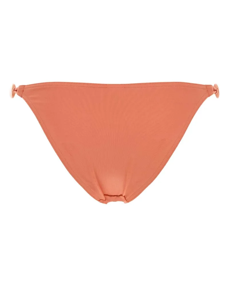 Eres Women's Peach Stretch Nylon Farrah Bikini Bottom Lassi Exterior: Elastane Costumi Da Bagno Swimwear Orange