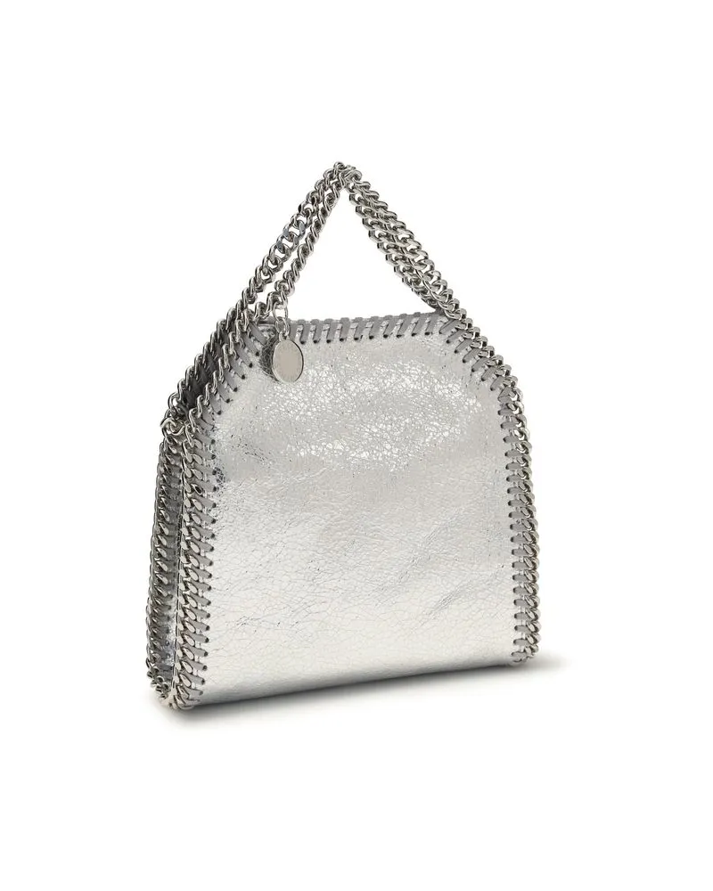Stella McCartney Women's Top Handle Bag Silver Polyester Silver