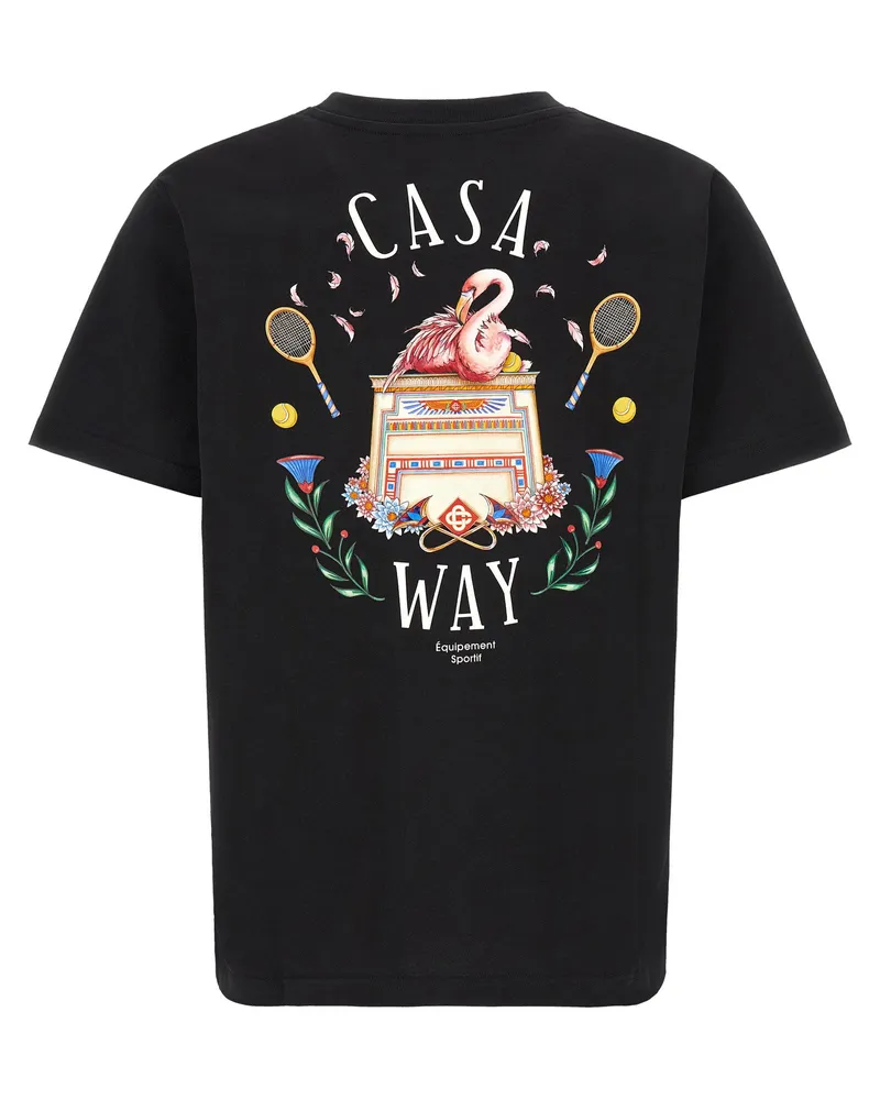 Casablanca Paris Casa Way T-Shirt — Black Black