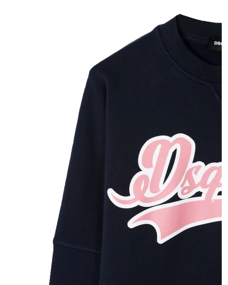 Dsquared2 Over Abito Dress — Blue Blue
