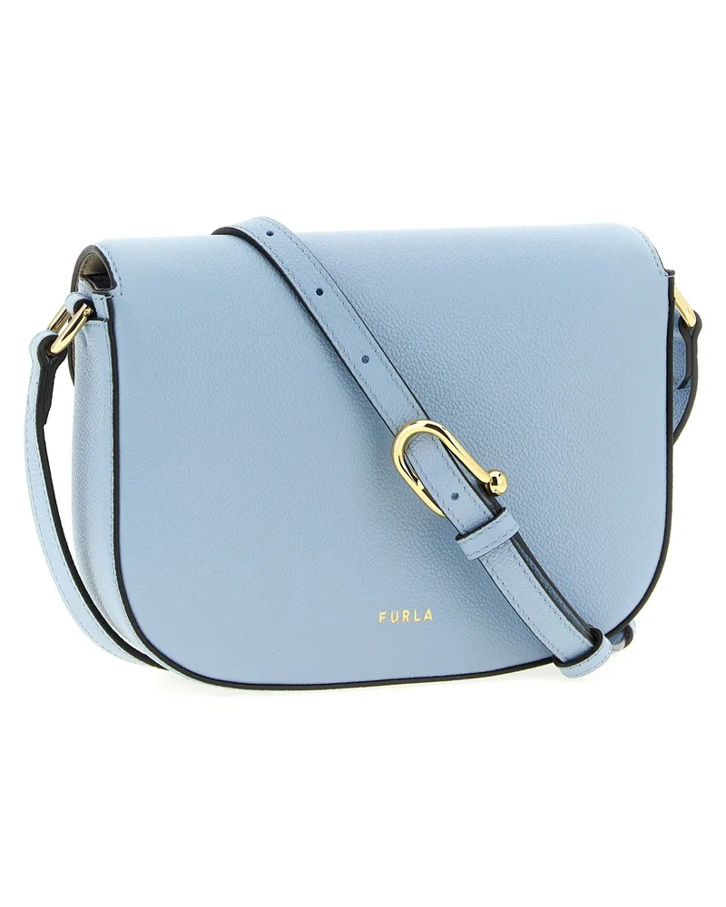 Furla Moonlight Crossbody Bag — Light Blue Light