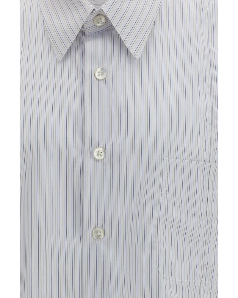 Namacheko Men's Short Sleeve Cordelia Shirt Multicolour Cotton Gray