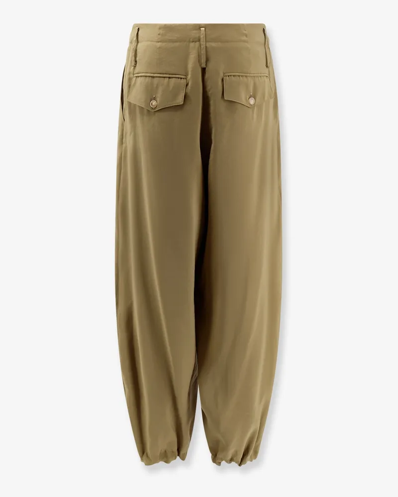 ALYSI Women's Trousers, Modal Green Green