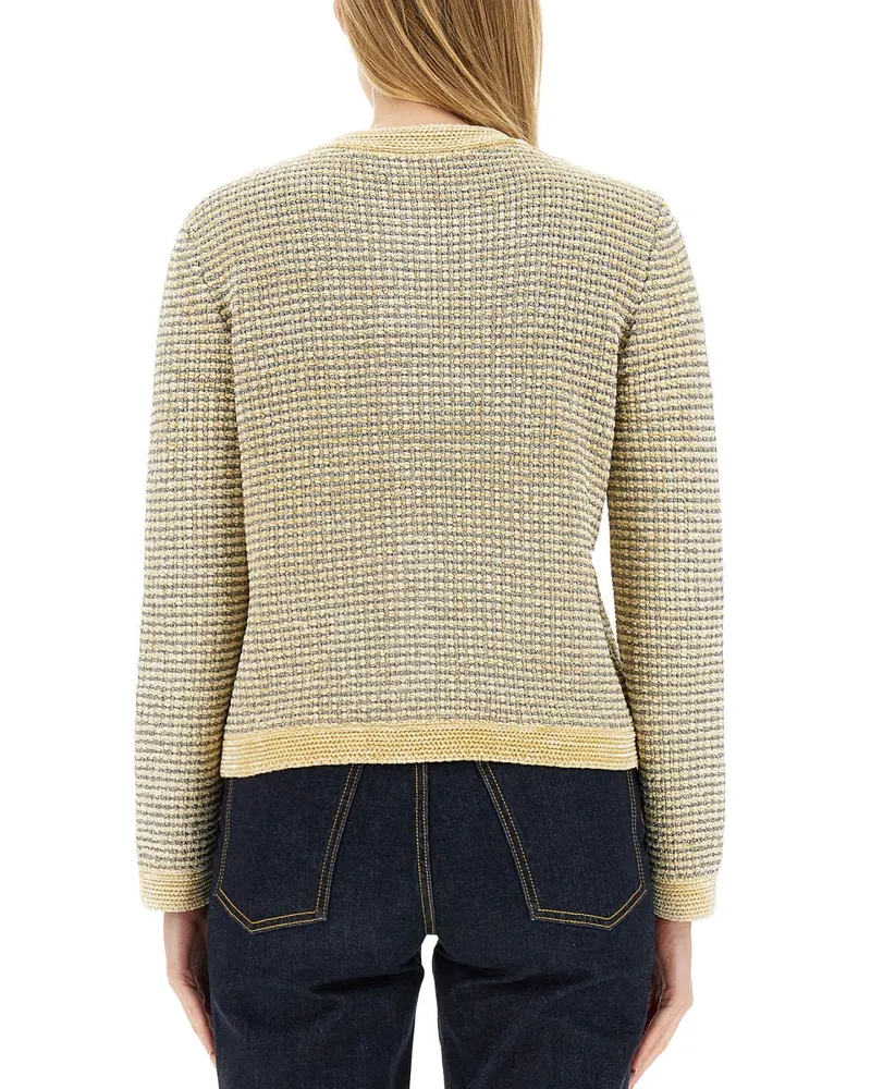Tory Burch Kendra Cardigan — Ivory Ivory