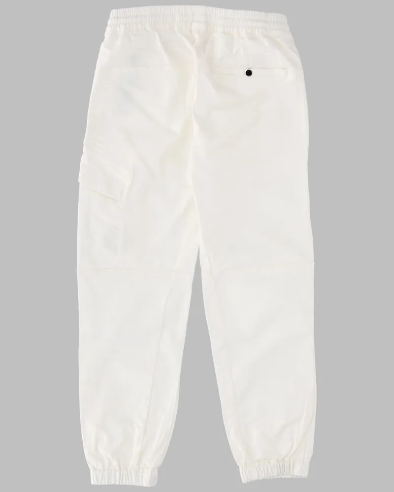 C.P. Company Cotton-Elastane Utility Cargo Trousers — White White