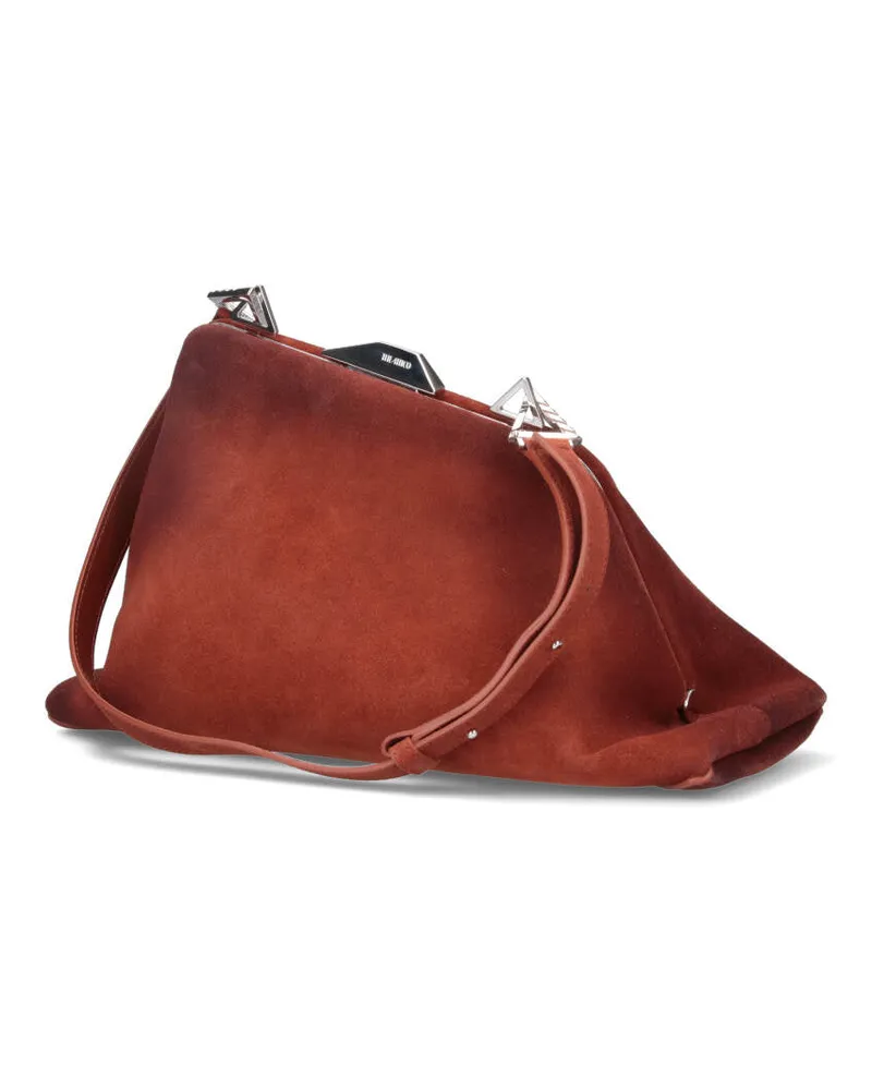 ATTICO Women's Bags Brown Suede Brown