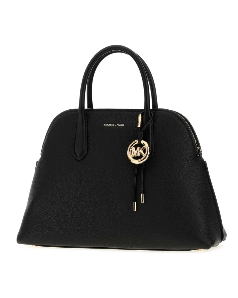 Michael Kors Women's Black Leather Freddie Shopping Bag Borse A Mano Black