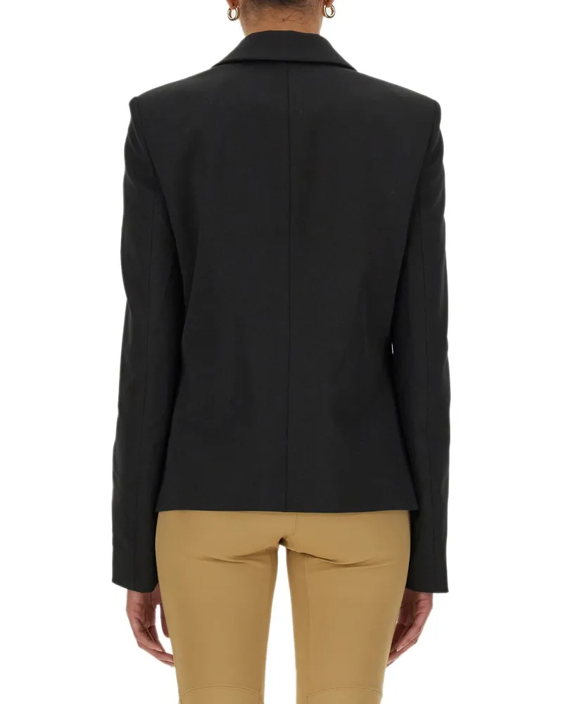 AMBUSH Single-Breasted Blazer — Black Black