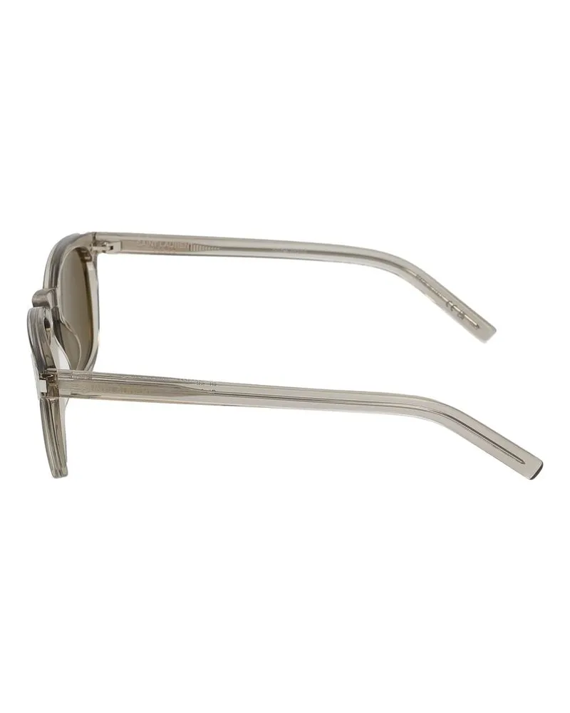 Saint Laurent Unisex Sunglasses Sl 28 047 Beige Brown 23-140 Acetate Beige