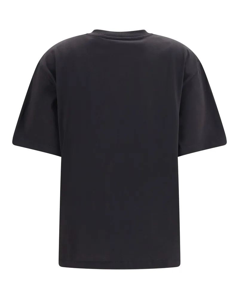 Ganni Forest Teddy Graphic T-Shirt — Black Black