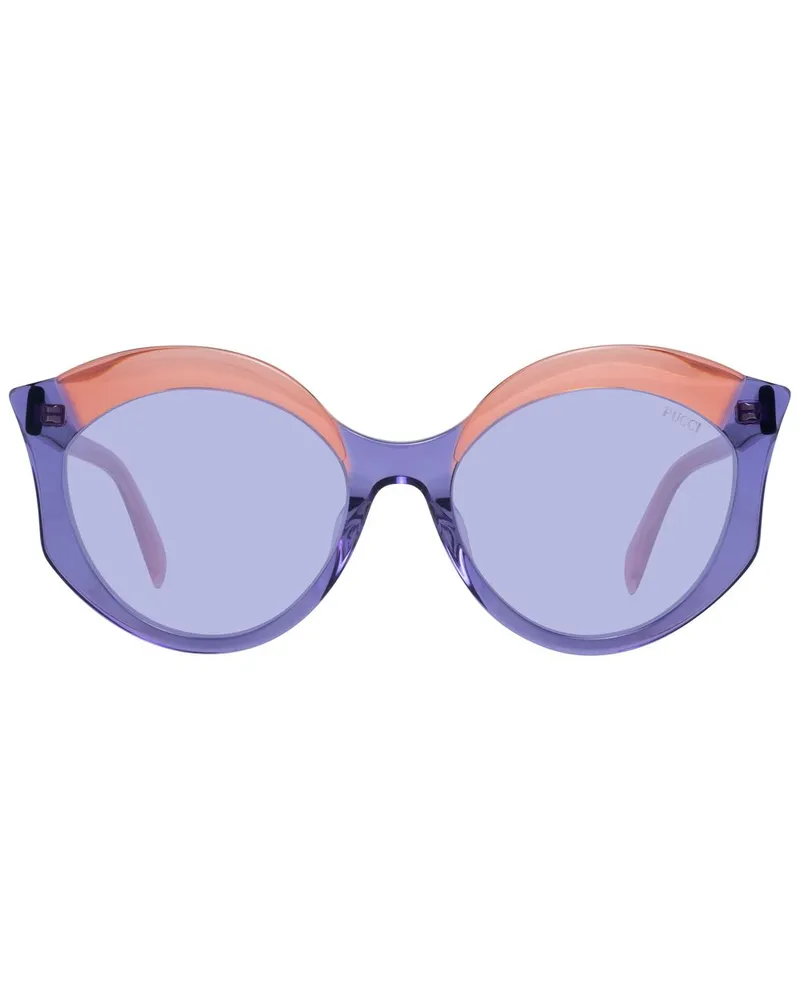 Emilio Pucci Women's Purple Plastic Sunglasses Purple