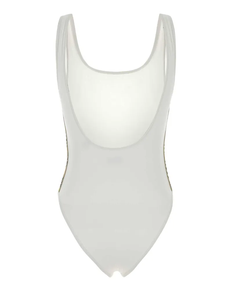 Burberry Stretch Nylon Swimsuit — White White