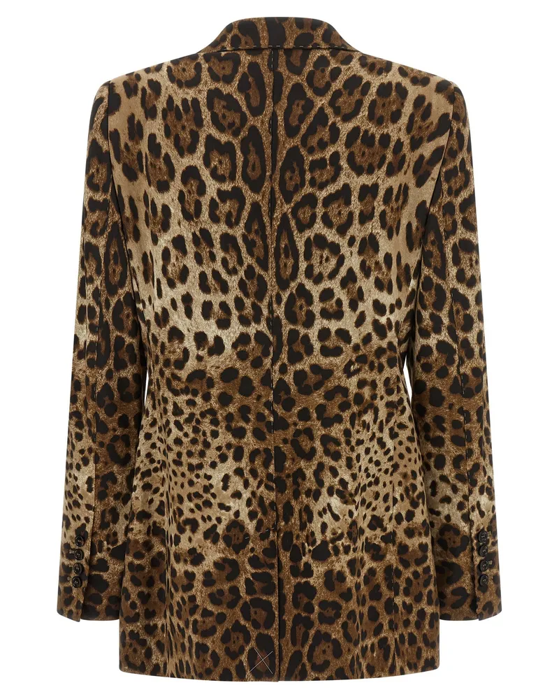 Dolce & Gabbana Leo Blazer — Tan Tan